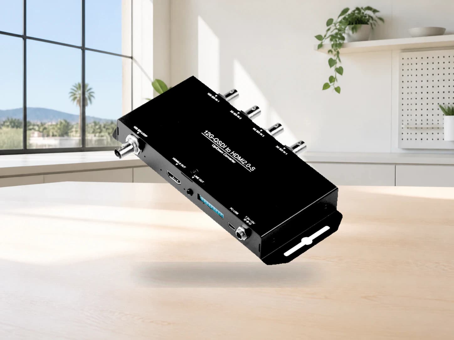 12G-QSDI to HDMI2.0-S