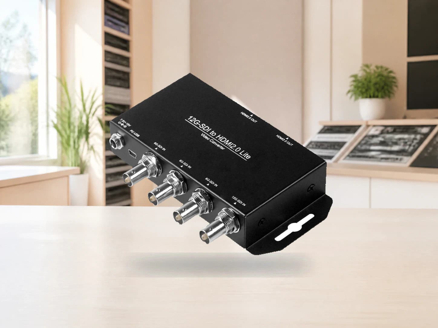 12G-QSDI to HDMI2.0