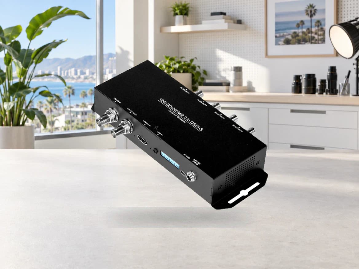 12G-SDI/HDMI2.0 to QSDI-S
