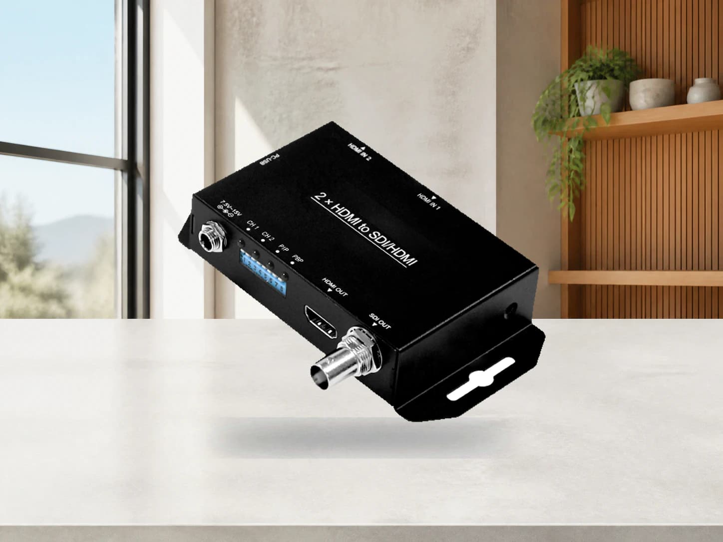 2 × HDMI to SDI/HDMI