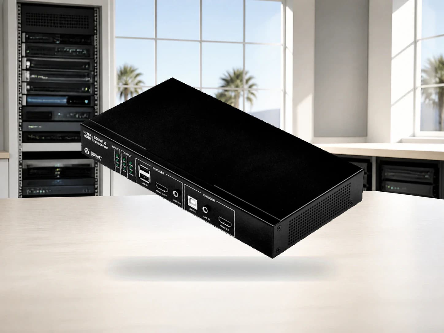 H.26X, SDVoE and HDMI2.0 Transceiver