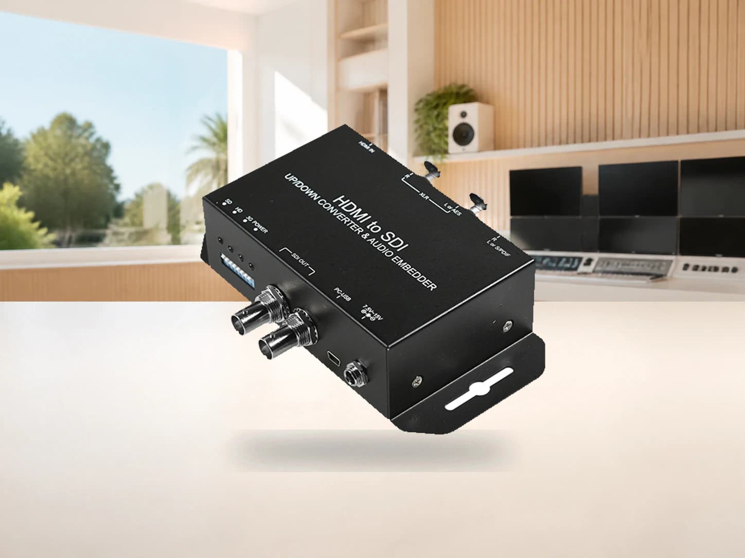 HDMI to SDI-S Audio Embedder