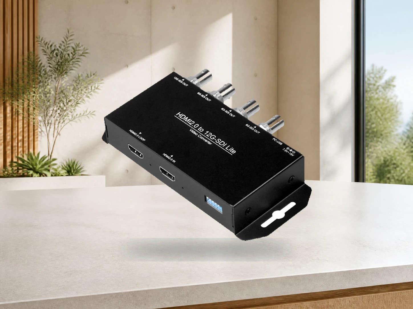 HDMI2.0 to 12G-QSDI