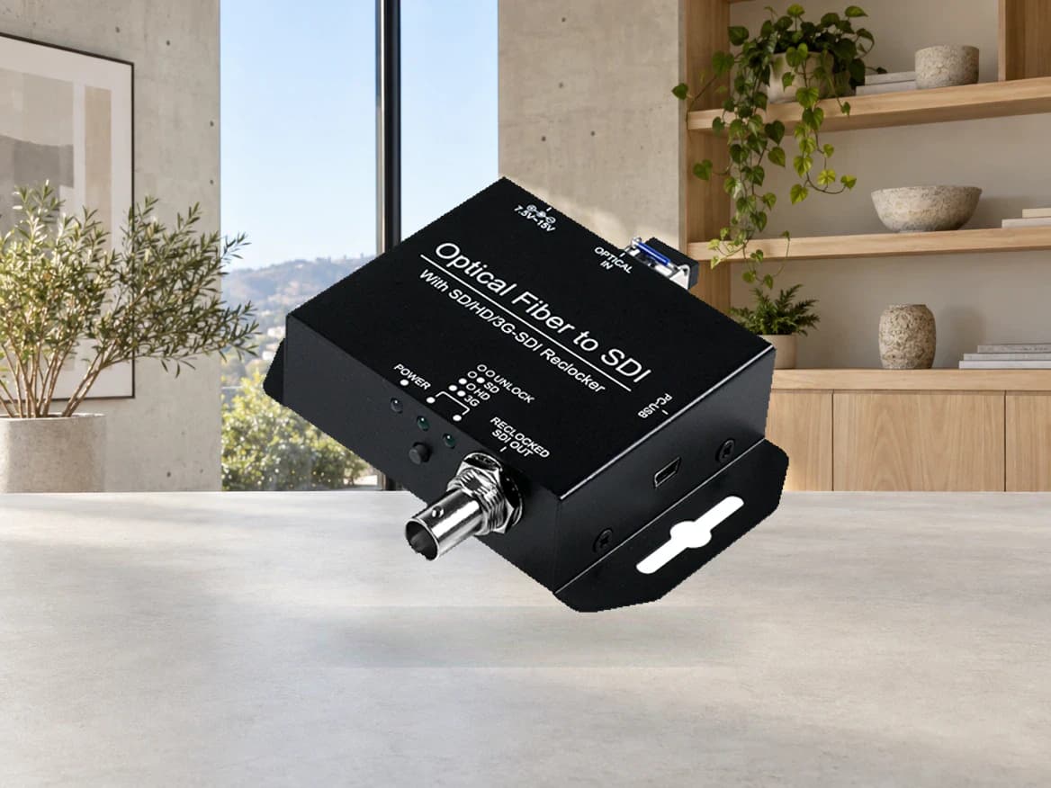 Optical Fiber to SDI