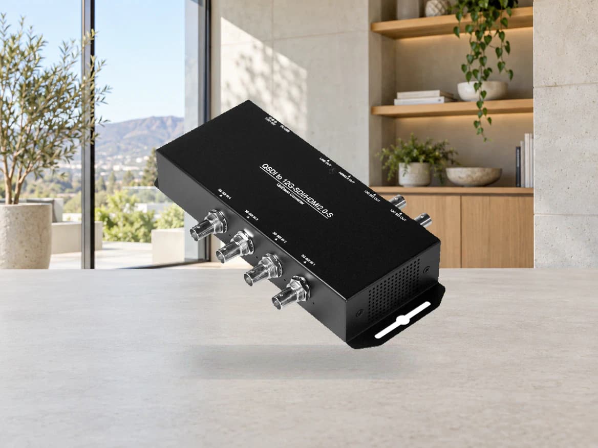 QSDI to 12G-SDI/HDMI2.0-S