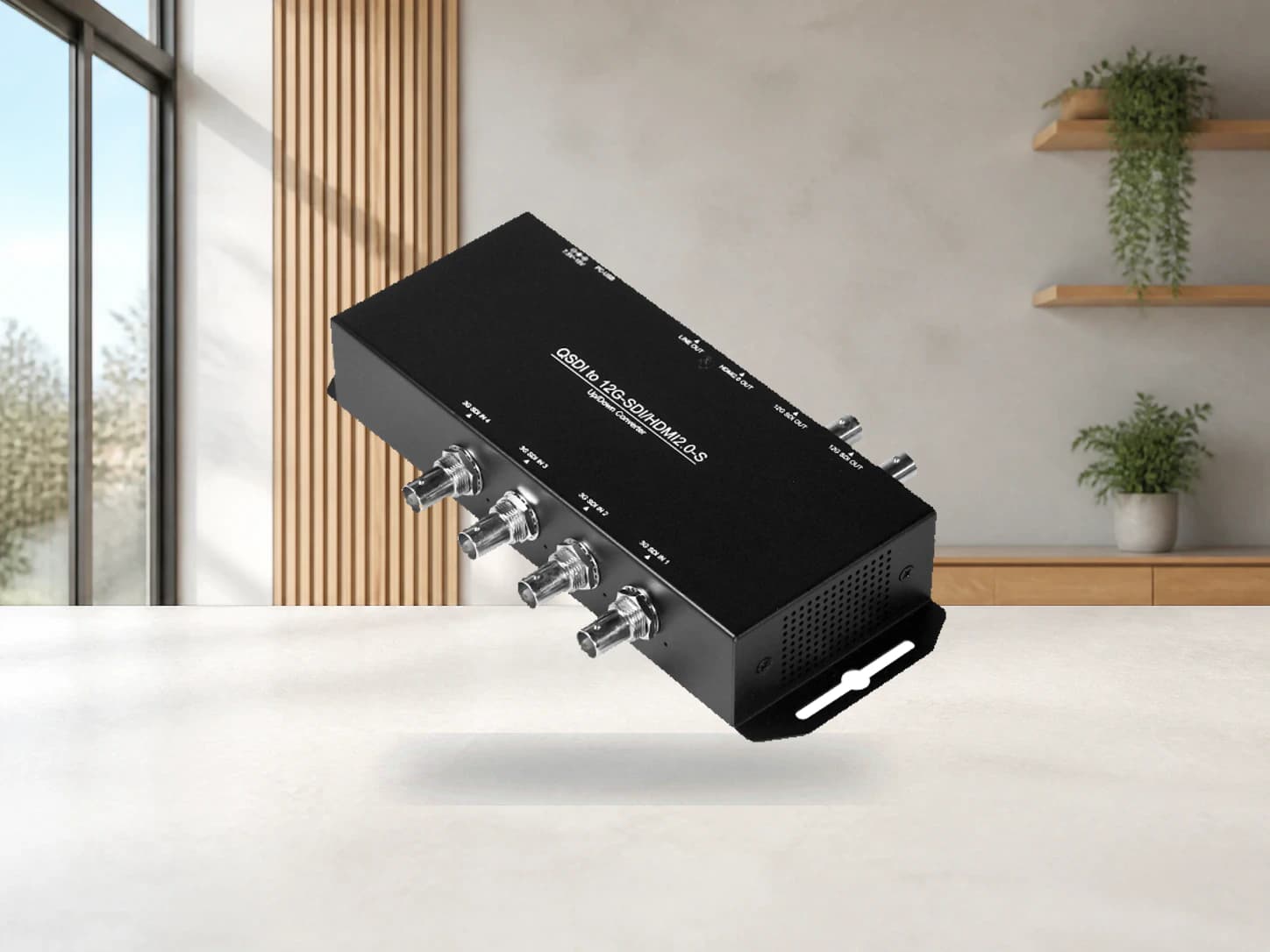 QSDI to 12G-SDI/HDMI2.0-S